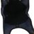 Leather accented cotton blend hobo bag, 'Perfect Patchwork in Blue' - Handmade Cotton Blend Patchwork Blue Hobo Bag Leather Trim (image 2f) thumbail