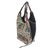 Leather accented cotton blend hobo bag, 'Perfect Patchwork in Multicolor' - Handmade Cotton Blend Patchwork Multi Hobo Bag Leather Trim (image 2d) thumbail
