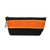 Cotton blend cosmetics case, 'Lisu Lisu in Orange' - Artisan Handmade Cotton Blend Orange Cosmetics Case Thailand (image 2a) thumbail