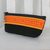 Cotton blend cosmetics case, 'Lisu Lisu in Orange' - Artisan Handmade Cotton Blend Orange Cosmetics Case Thailand (image 2b) thumbail