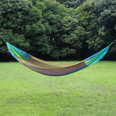 Rope hammock, Swaying at Midnight in Blue (double)