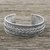 Sterling silver cuff bracelet, 'Woven Way' - Handmade Sterling Silver Cuff Bracelet from Thailand thumbail