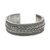 Sterling silver cuff bracelet, 'Woven Way' - Handmade Sterling Silver Cuff Bracelet from Thailand (image 2a) thumbail