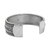 Sterling silver cuff bracelet, 'Woven Way' - Handmade Sterling Silver Cuff Bracelet from Thailand (image 2d) thumbail