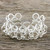 Sterling silver cuff bracelet, 'Captivating Grace' - Handcrafted Sterling Silver Cuff Bracelet from Thailand thumbail