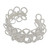 Sterling silver cuff bracelet, 'Captivating Grace' - Handcrafted Sterling Silver Cuff Bracelet from Thailand (image 2d) thumbail
