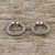 Sterling silver ear cuffs, 'Sleek Twist' - Pair of Modern Thai Sterling Silver Ear Cuff Earrings thumbail