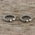 Sterling silver ear cuffs, 'Sleek Twist' - Pair of Modern Thai Sterling Silver Ear Cuff Earrings (image 2b) thumbail