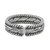 Sterling silver wrap ring, 'Hill Tribe Watcher' - Handmade Unisex Sterling Silver Wrap Ring from Thailand (image 2d) thumbail