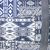 Cotton blend yoga mat bag, 'Om in Blue' - Handmade Cotton Blend Yoga Bag Blue Made in Thailand (image 2c) thumbail