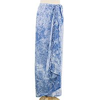 Rayon tie-dye sarong,