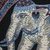 Cotton shoulder bag, 'Spring Elephant' - Embroidered Spring Thai Elephant Cotton Shoulder Handbag (image 2c) thumbail