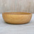 Wood bowl, 'Merry Cook' - Thai Handcrafted Mango Wood Serving Bowl (image 2b) thumbail