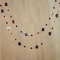 Jasper station necklaces,