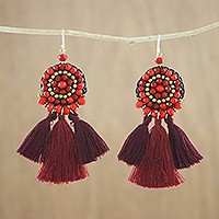 Calcite dangle earrings,