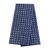 Cotton batik table runner, 'Hill Tribe Focus' - Hand-Dyed Navy and White Cotton Batik Square Table Runner (image 2a) thumbail