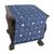 Cotton batik table runner, 'Batik Oblique' - Hmong Dark Blue and White Cotton Batik Table Runner (image 2b) thumbail