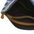 Leather accented tie-dyed cotton clutch, 'Sky Stripes' - Tie-Dyed Striped Cotton Wristlet in Blue from Thailand (image 2e) thumbail