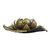 Steel tealight candle holder, 'Gilded Lotus' - Gold Painted Steel Lotus Flower Tealight Holder (image 2c) thumbail