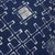 Cotton batik cushion covers, 'Indigo Thatch' (pair) - Batik Cotton Cushion Covers with Thatch Motifs (Pair) (image 2e) thumbail