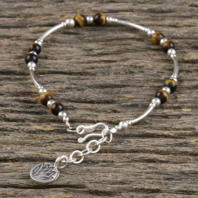 Tigers eye beaded bracelet, Lovely Life
