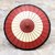 Saa paper parasol, 'Red Target' - Handmade Saa Paper Parasol in Red from Thailand (image 2) thumbail