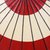 Saa paper parasol, 'Red Target' - Handmade Saa Paper Parasol in Red from Thailand (image 2f) thumbail