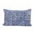 Batik cotton pillow sham, 'Indigo Lattice' - Square Motif Batik Cotton Pillow Sham from Thailand (image 2a) thumbail