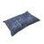 Batik cotton pillow sham, 'Indigo Lattice' - Square Motif Batik Cotton Pillow Sham from Thailand (image 2c) thumbail