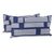 Batik cotton pillow shams, 'Bamboo Lattice' (pair) - Striped Batik Cotton Pillow Shams from Thailand (Pair) (image 2a) thumbail