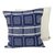 Batik cotton cushion covers, 'Indigo Passion' (pair) - Batik Cotton Cushion Covers in Indigo from Thailand (Pair) (image 2c) thumbail