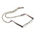 Beaded cotton eyeglasses cord, 'Mountain Focus' - Multi-Colored Patterned Beaded Cotton Eyeglasses Cord thumbail