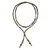 Beaded cotton eyeglasses cord, 'Mountain Focus' - Multi-Colored Patterned Beaded Cotton Eyeglasses Cord (image 2d) thumbail