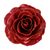 Natural flower brooch, 'Rosy Cheer in Orange' - Resin Dipped Orange-Colored Real Rose Brooch from Thailand (image 2c) thumbail