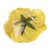 Natural rose brooch, 'Rosy Mood in Yellow' - Artisan Crafted Natural Rose Brooch in Yellow from Thailand (image 2d) thumbail