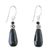 Agate dangle earrings, 'Twilight Desire' - Artisan Crafted Agate Beaded Dangle Earrings from Thailand (image 2a) thumbail