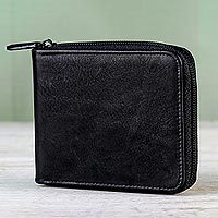 Leather wallet,