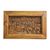 Teak wood relief panel, 'Stunning Nature' - Elephant-Themed Teak Wood Relief Panel from Thailand (image 2a) thumbail