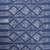 Cotton batik bedspread, 'Dramatic Pathways' (queen) - Handcrafted Indigo Geometric Batik Cotton Queen Bedspread (image 2b) thumbail