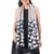 Batik silk scarf, 'Bubbles in Stone' - Hand-Painted Batik Silk Scarf in Stone from Thailand (image 2) thumbail