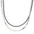 Agate long beaded strand necklace, 'Midnight Love in Green' - Agate Long Beaded Strand Necklace in Green from Thailand (image 2f) thumbail