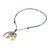 Ceramic pendant necklace, 'Elephant Hippie' - Bohemian Ceramic Elephant Pendant Necklace from Thailand (image 2c) thumbail