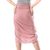 Cotton sarong, 'Mauve Bubbles' - Hand-Painted Bubble Motif Cotton Sarong in Mauve (image 2b) thumbail
