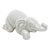 Celadon ceramic figurines, 'Elephant Sisters' - Pale Green Celadon Elephant Figurines (Pair) (image 2b) thumbail