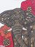 'Elephant Thailand' - Elephant and Flower Painting from Thai Artist thumbail