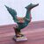 Brass sculpture, 'Thai Swan' - Hand Made Brass Swan Sculpture from Thailand (image 2) thumbail