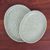 Celadon ceramic plates, 'Cool Lotus' (pair) - Handmade Celadon Ceramic Lotus Leaf Plates (Pair) (image 2c) thumbail
