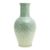 Celadon ceramic vase, 'Blooming Season' - Celadon Ceramic Floral-Motif Vase (image 2b) thumbail