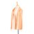Rayon blend scarf, 'Milk Tea' - Hand Crafted Rayon and Silk Blend Scarf (image 2d) thumbail