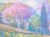 'Thailand Cherry Blossom' - Cherry Blossom Oil Painting on Canvas thumbail